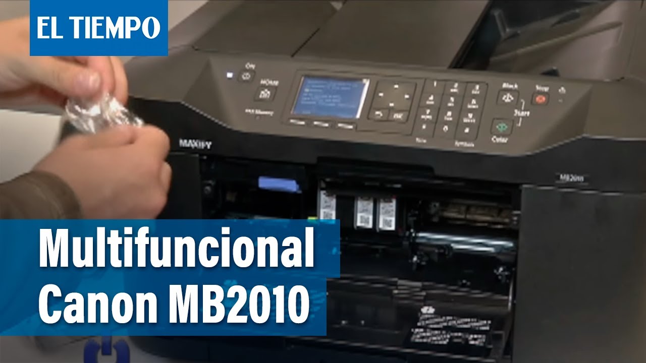 RESEÑAS: Multifuncional Canon MB2010 | El Tiempo - YouTube