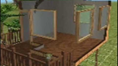 Sims 2 Treehouse Tutorial