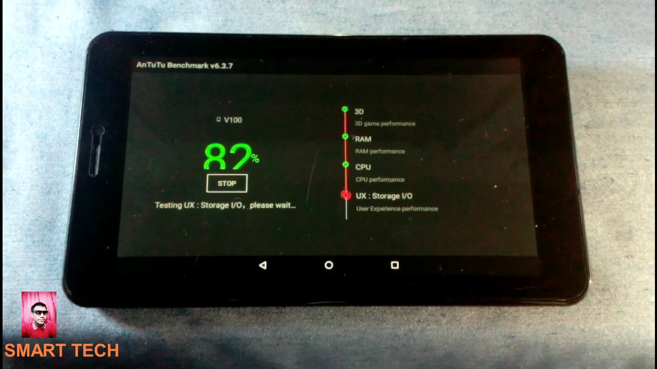 Qtab V100 Antutu Benchmark