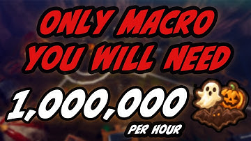 FINAL *PERFECT* AFK Halloween COOKIE MACRO IN THE NEW HALLOWEEN Part 2 Update In ANIME LAST STAND!