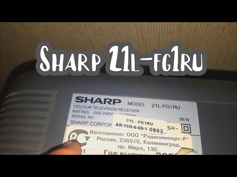 Ремонт телевизора sharp своими руками не включается