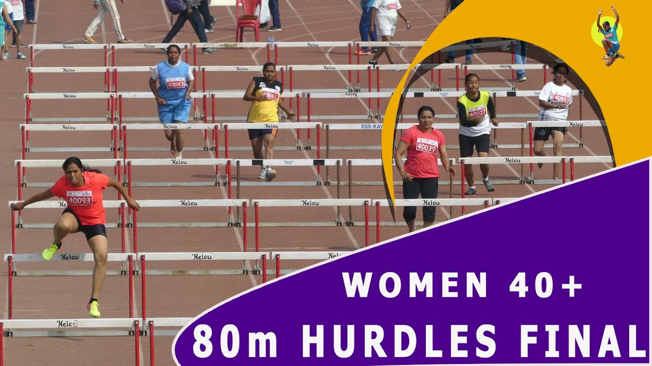 Hurdles 80m Women 40 Final || Time Trial 1& 2 || 41St. National Masters Athletics 2020 Imphal