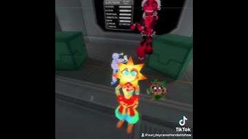 Can you guess who made this #fnaf #sun #securitybreach #sunrisefnaf #bloodmoon #blackmoon #vrchat