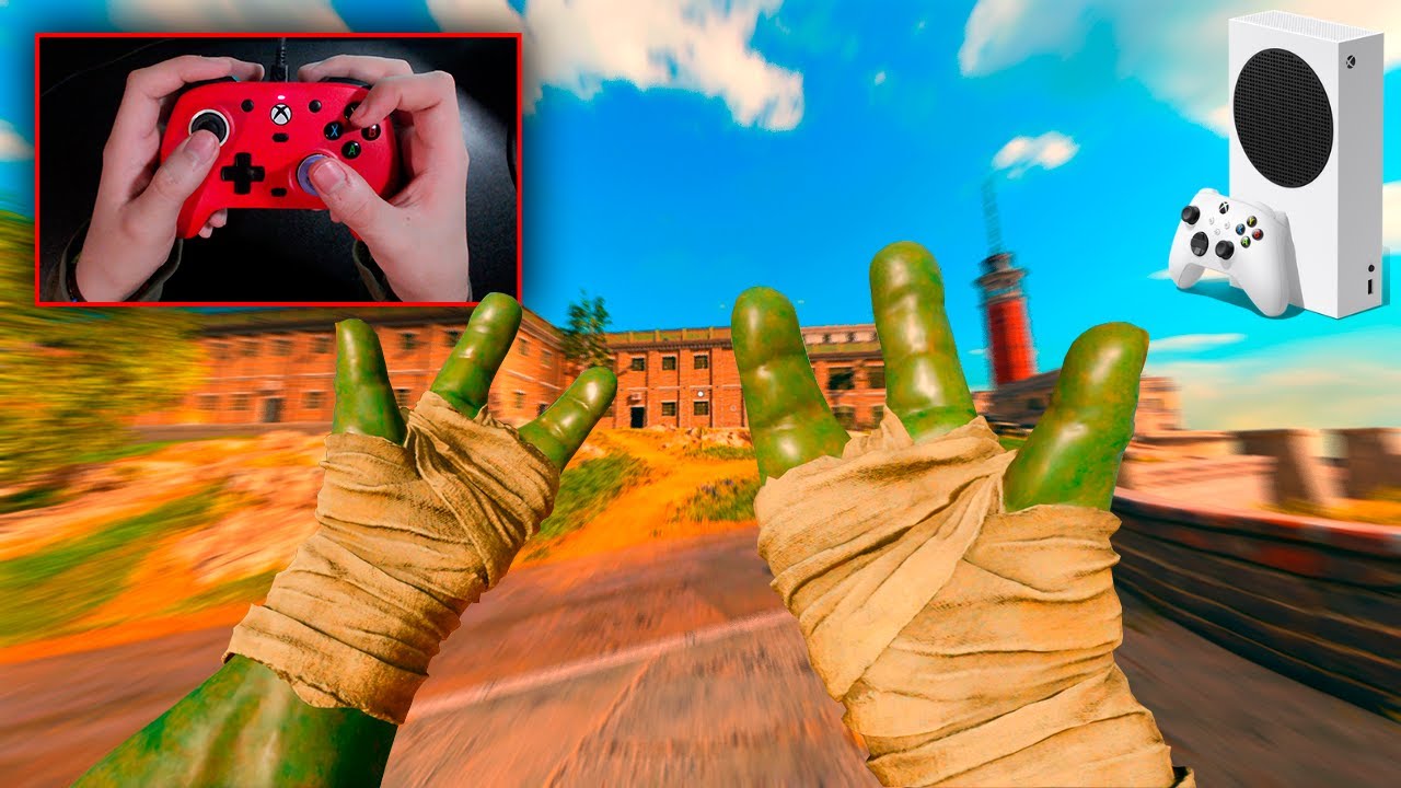 ASÍ JUEGO WARZONE  EN XBOX SERIES S / HANDCAM 👑🏝️