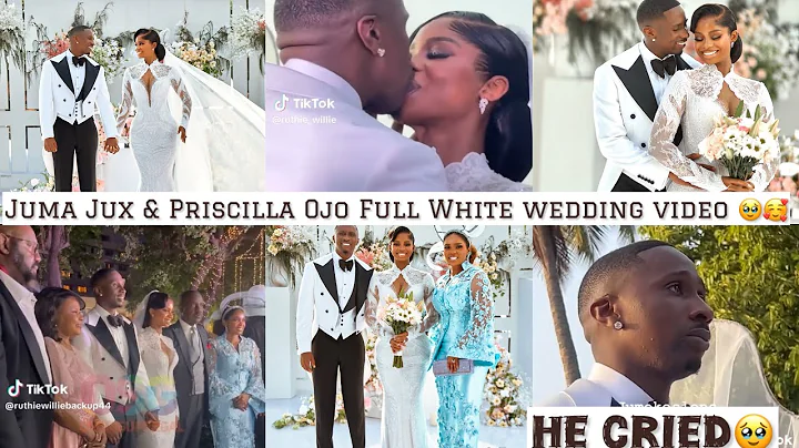 JUMA JUX & PRISCILLA OJO’S FULL WHITE WEDDING VIDEO!💃🥰 JUMA JUX CRIED🥹 IYABO OJO DAUGHTER😍 #jp2025