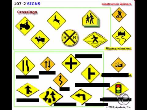 Learn Traffic Signs: Rules of the Road 7b