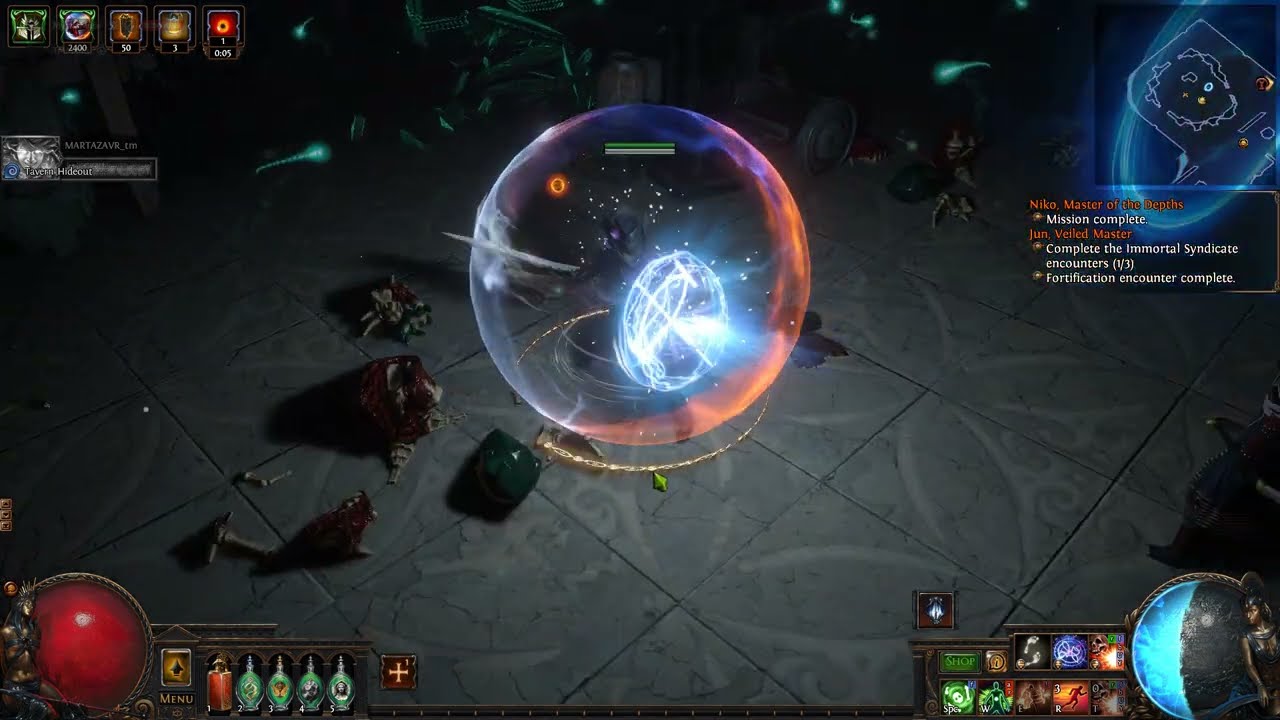 3.24 Hardcore Necropolis Rank 14