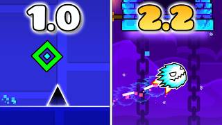 Beating Every Version Of Geometry Dash