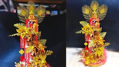 Hướng Dẫn Làm Tháp Bánh Kẹo | Tháp Tài Lộc | Shop Hoa Thao