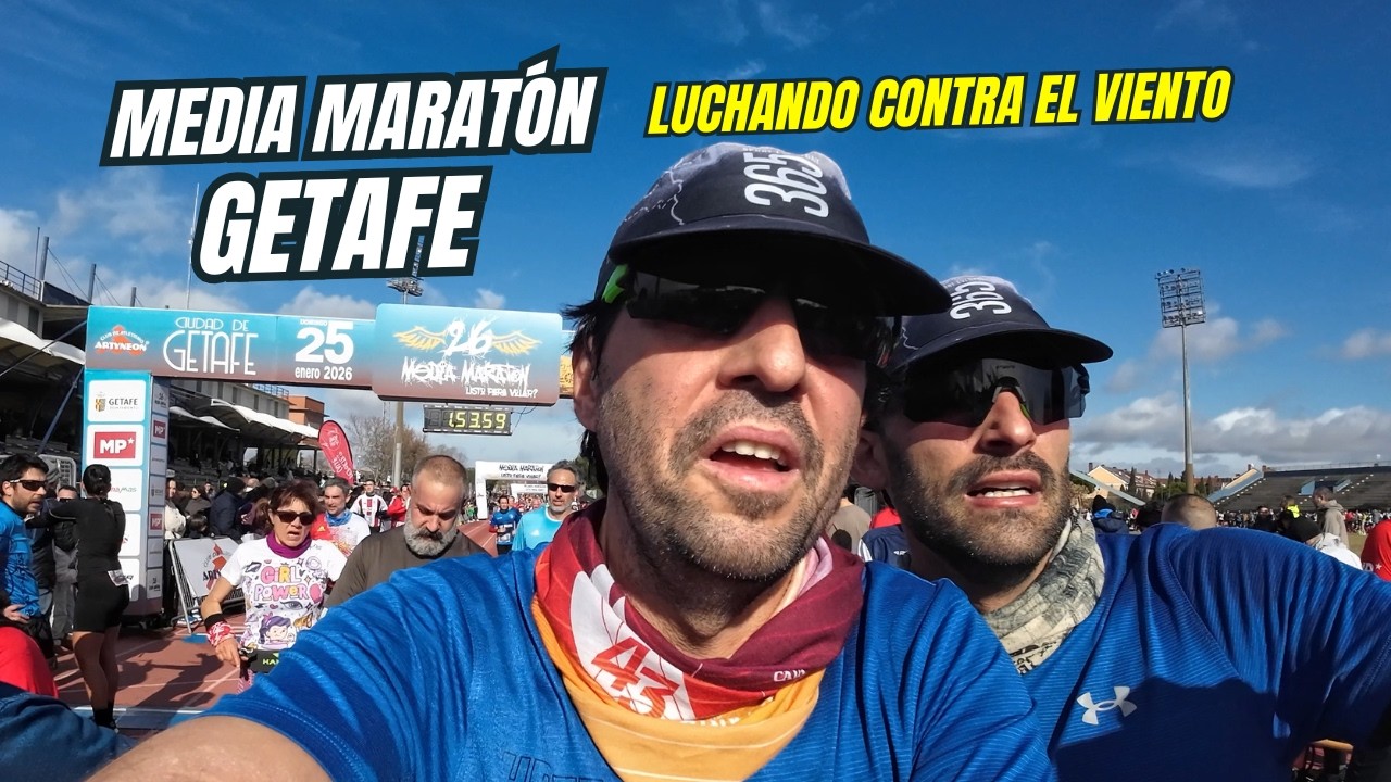 MEDIA MARATON DE GETAFE 2026 || NO SALIÓ COMO ESPERABAMOS