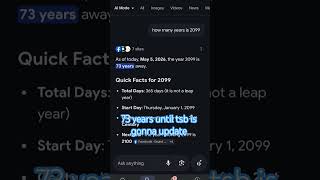 73 years until tsb update