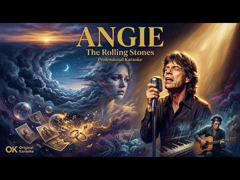 Angie - The Rolling Stones | Professional Remastered Karaoke | Studio Hi-Fi HD