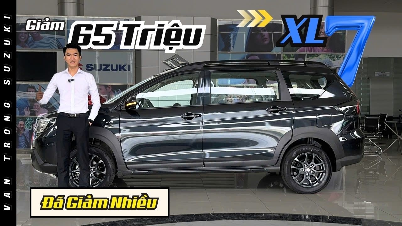 Giảm 65Tr trên Xe Suzuki XL7 Hybrid Màu Đen 2026. 03 Lí Do Nên