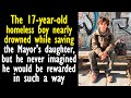 The 17yearold homeless boy nearly drowned while saving the mayors daughter but he never