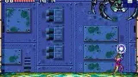 Metroid Fusion getting the space jump boots 44