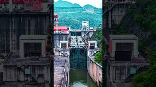 Giant Water Elevators That Move 50,000-Ton Ship #howitworks