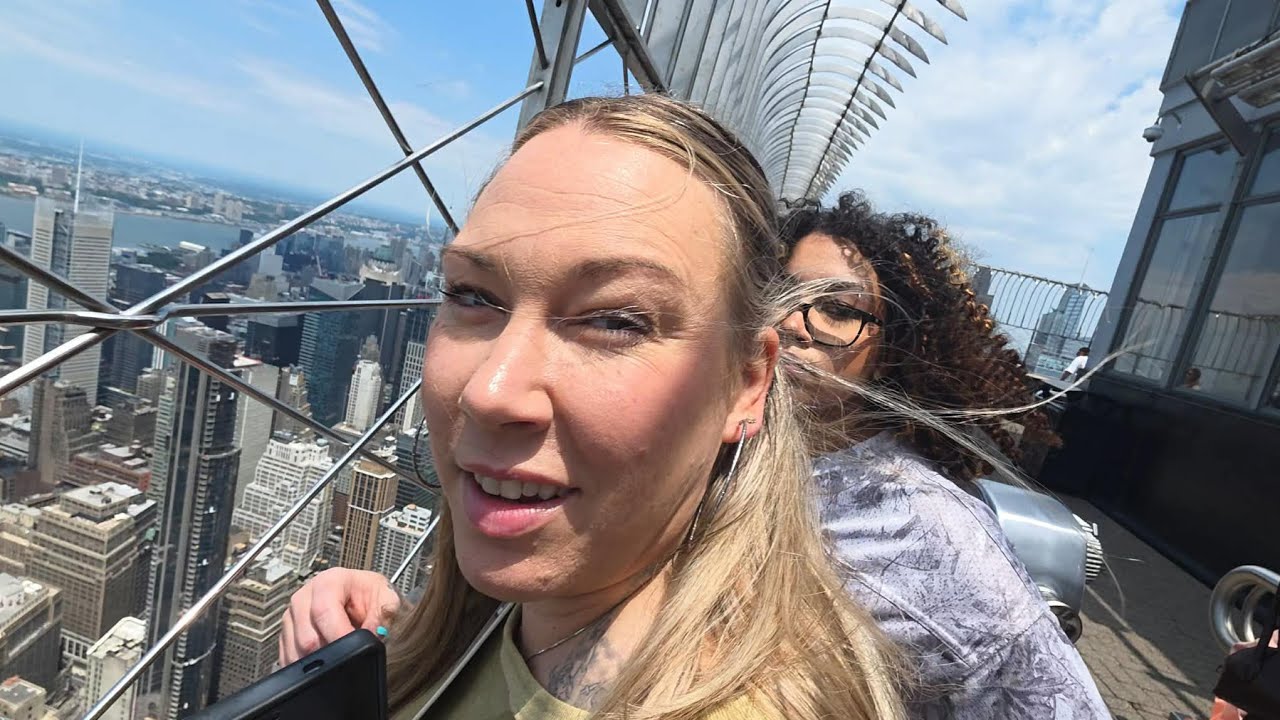 I have GOT to show you what just happened at The Empire State Building 