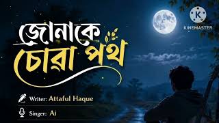 🌙 জোনাকে চোৱা পথ || New Assamese AI Song || 2026