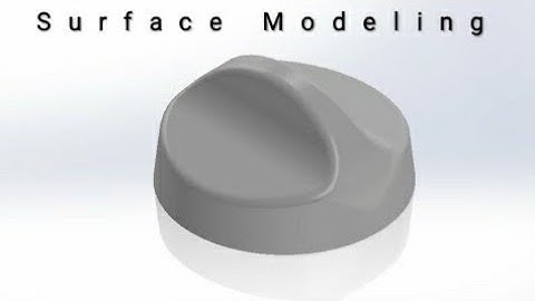 Solidworks tutorial | Surface modeling of bottle cap #solidworkstutorial#yantrikdesings