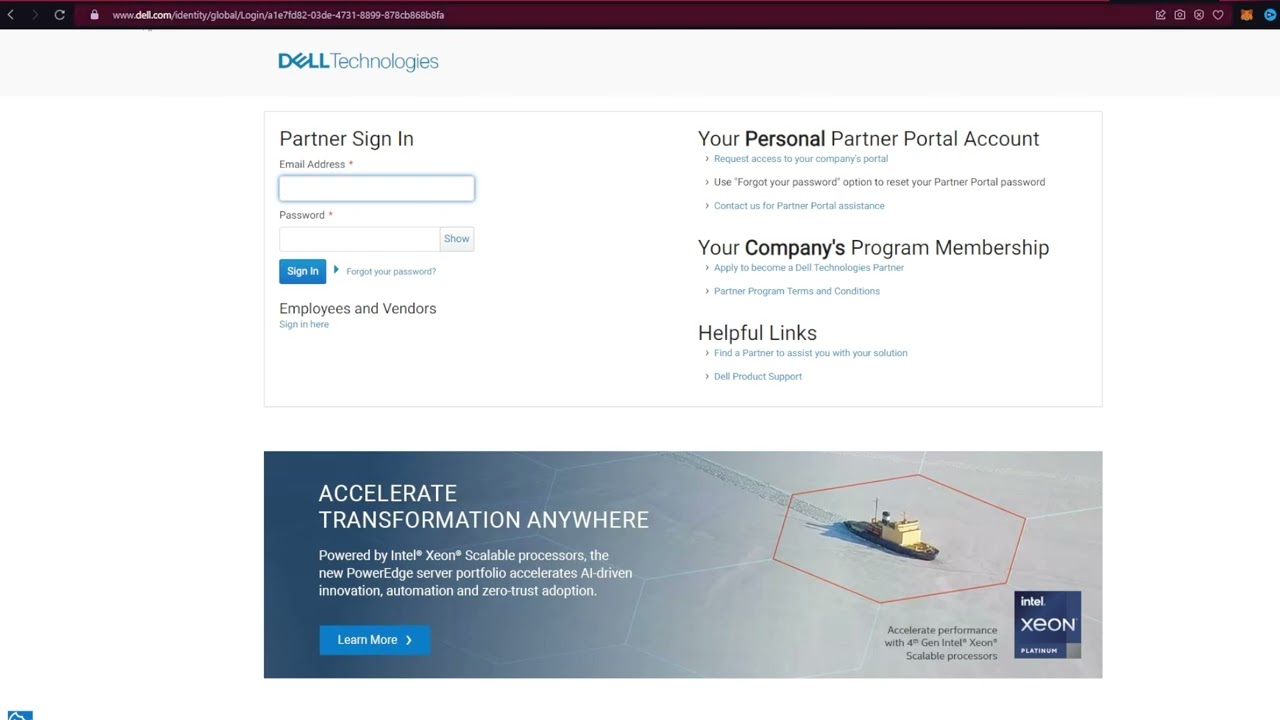 Dell Partner Portal Login ⏬👇