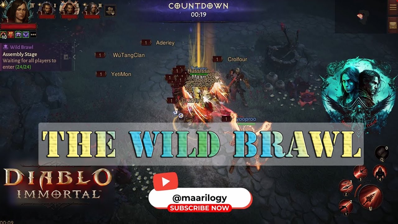 Battle Royale enters the world of Diablo Immortal with our new Wild Brawl  PVP event! 6 teams of 4 will match up and kill monsters, loot a…