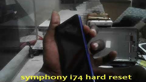 symphony i74 password unlock pattern lock hard reset