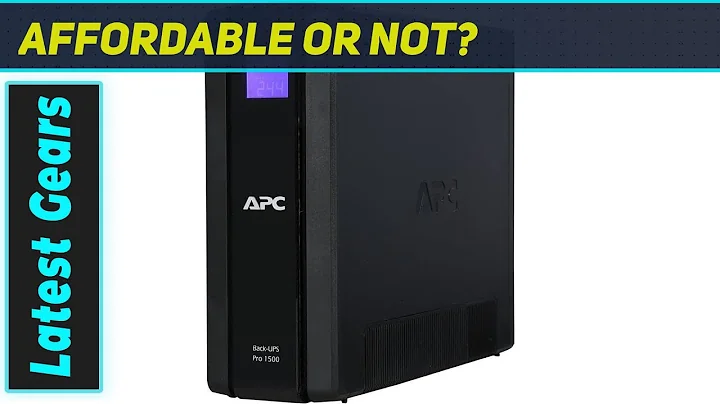 APC UPS 1500VA: Best Battery Backup for Power Outages?
