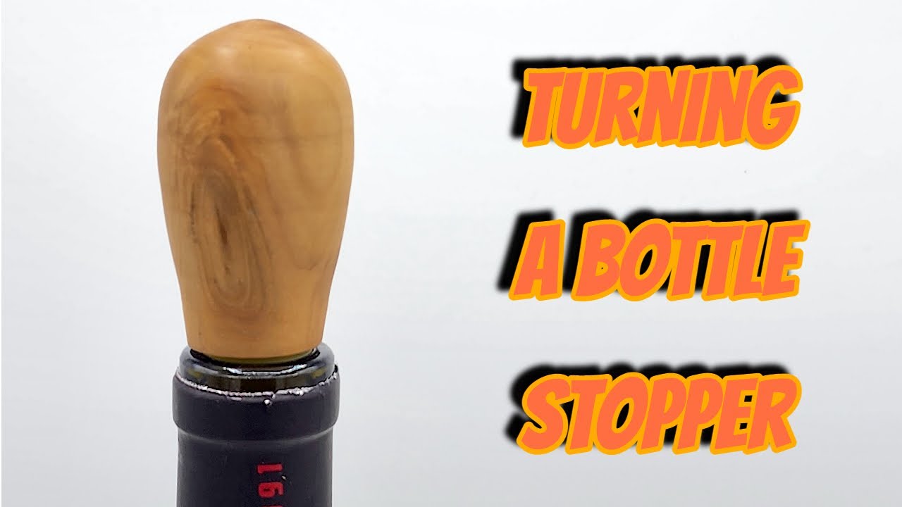 Turning a Bottle Stopper YouTube