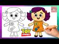 How To Draw Dolly from Toy Story | Disney | Easy Drawing Tutorial