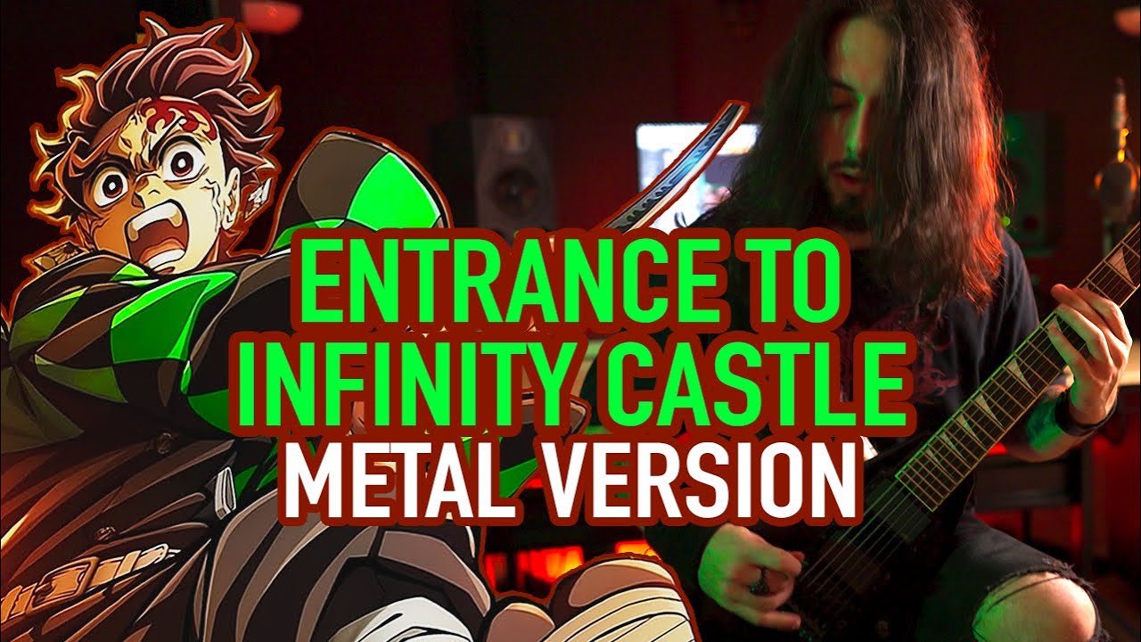 ENTRANCE TO INFINITY CASTLE (From DEMON SLAYER) | METAL COVER by Rocco Minichiello