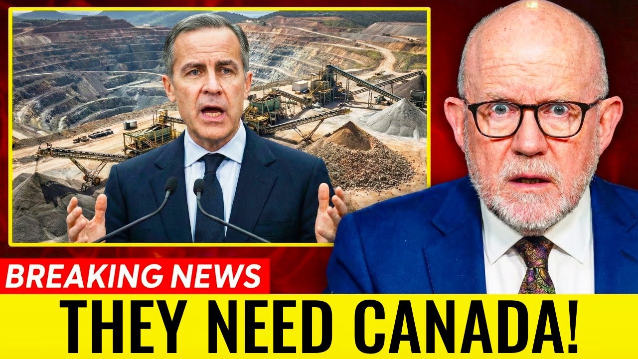 1 MIN AGO: American Tech Giants BEG Canada for Rare Minerals — Carney's Response Goes VIRAL