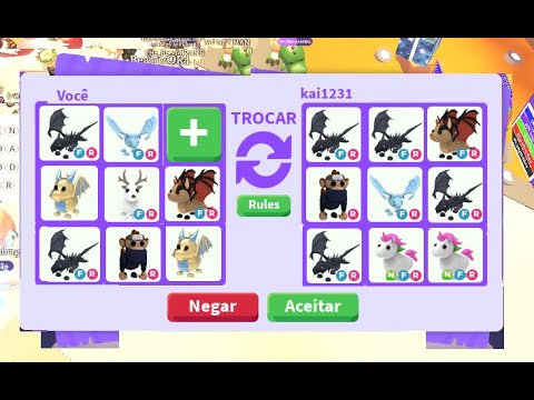 9 ESPAÇOS NAS TRADES ADOPTME VEJA COMO DEVE FICAR