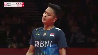 Anthony Sinisuka Ginting vs Viktor Axelsen HSBC BWF WORLD TOUR FINALS 2023