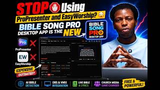 STOP Using ProPresenter and EasyWorship 😳 Bible Song Pro Desktop App is the New