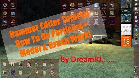 Hammer Tutorial - How To Do Particles + Model & Brush Work!