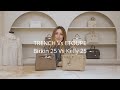 HERMES TRENCH Vs ETOUPE | BIRKIN 25 Vs KELLY 25 | HERMES COLOURS &amp; SIZES | Claire Chanelle