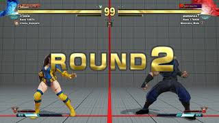 20190403 - SFV - Cammy (irissia) Vs Zeku (pamanes7) - Lounge - first to 3 (10) - Loss