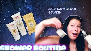 my shower routine // self care day