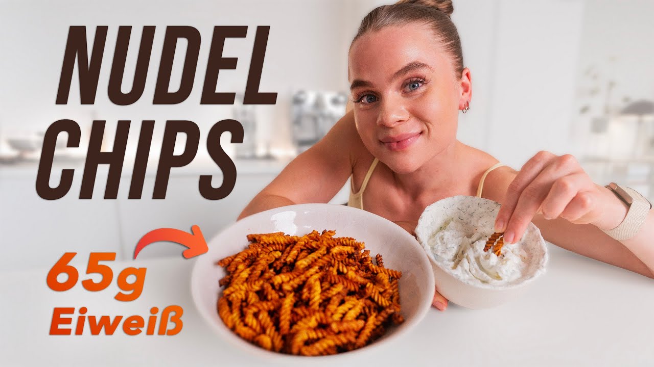 Knusprige NUDEL CHIPS🤤! (In 15 Min selbstgemacht!)