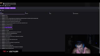 Tyler1 Reacts to viewer chat logs| | Daily League Moments |