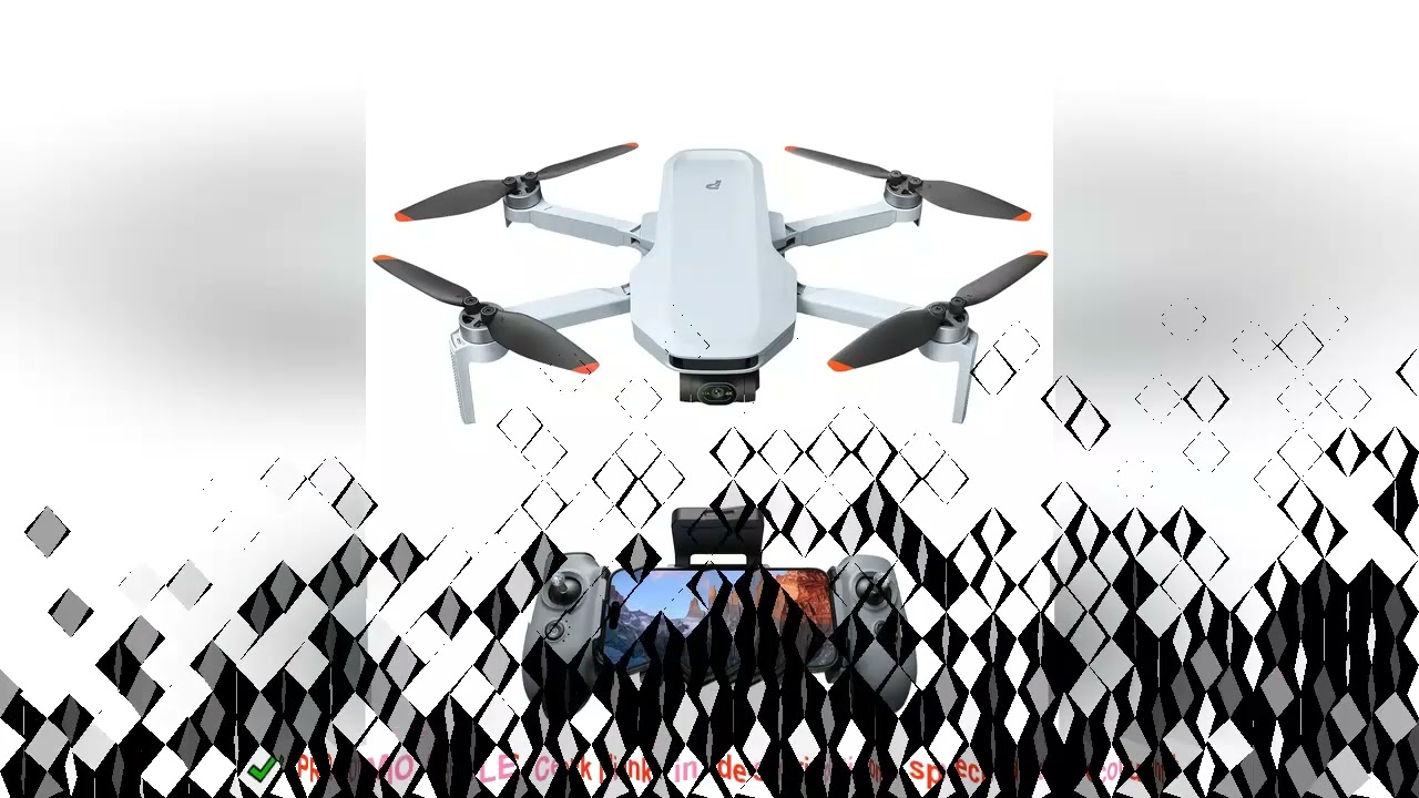 Potensic ATOM 2 3-Axis Gimbal Camera Drone 4K HDR Video, 8K Photo, Vertical Shooting, 10-KM, AI Nigh