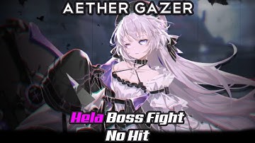 Aether Gazer Hela Boss Fight No Hit challenge (on Extreme)