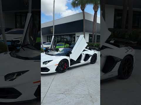 Aventador SVJ Roadster! #LamboPalmBeach