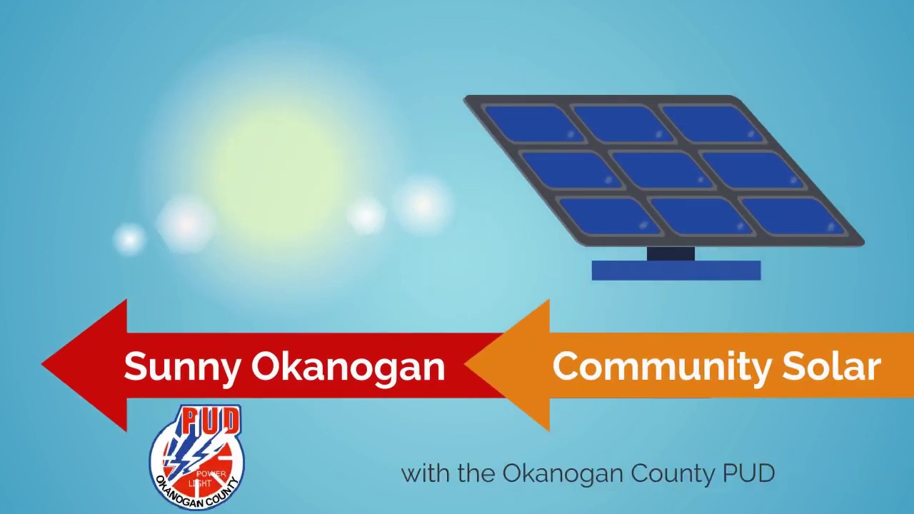 Community Solar Project Okanogan County Public Utility