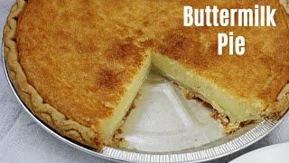 Buttermilk Pie | How to make Buttermilk Pie | #buttermilkpierecipe