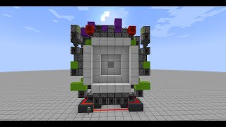 Tutorial: How to make a 5x5 Vault Door, New and improved Version! Minecraft java 1.18