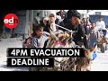 Thousands Flee North Gaza as Israeli 4pm Evacuation DEADLINE Approaches