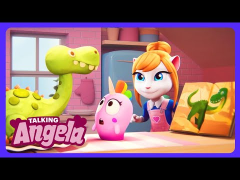 Talking Tom - Baking a Dino Cake! | Kids Cartoons | WildBrain Enchanted Forest