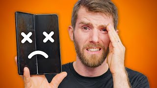 fixing my water damaged phone - samsung fold repair