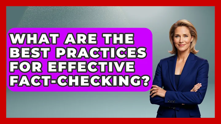What Are the Best Practices for Effective Fact-Checking? | Media Literacy For Everyone News